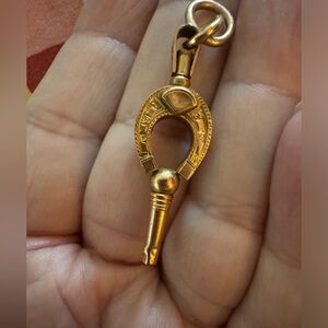 Antique 9ct Gold Horseshoe Watch Key